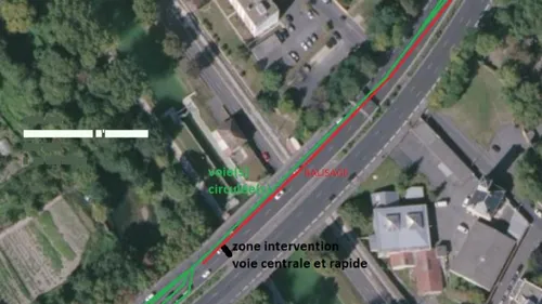 Circulation perturbée mardi et mercredi sur le pont de Champagne à...